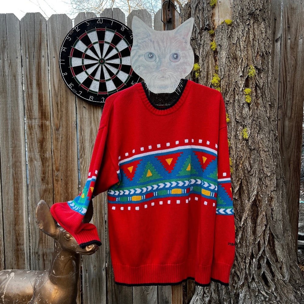 Rare Vintage Head Sweater.